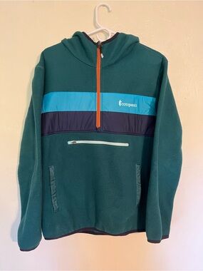 cotopaxi Teal Green Fleece Pullover